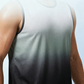 Heren tanktop met kleurverloop – sneldrogend, 3D-pasvorm en ademend