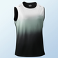 Heren tanktop met kleurverloop – sneldrogend, 3D-pasvorm en ademend