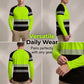 Herenshirt met print, ronde hals en lange mouwen
