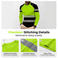 Herenshirt met print, ronde hals en lange mouwen
