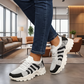Gebreide sneakers voor dames, ademende casual wandelschoenen