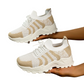 Gebreide sneakers voor dames, ademende casual wandelschoenen