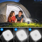 💥50% KORTING⛺Oplaadbare luchtpomp 200L/min compact 1200mAh batterij 5 mondstukken