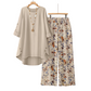 🔥50K+ VERKOCHT⏰ KORTING 50%🌼 Boho tweedelige set, katoenlinnen zonder zweten