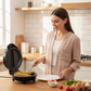 🍳 Nu 50% korting! 🔥 Multifunctionele elektrische ontbijtplaat met antiaanbaklaag – Antiaanbaklaag, gelijkmatige verhitting & veelzijdig in gebruik – Perfect voor pannenkoeken, eieren & een compleet ontbijt 🥞