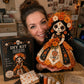 💥【LIMITED TIME 50% OFF】🔥 Spooky Craft Skeletbruid DIY Set | Inclusief Stof/Kant/Vulling | Rijke Details | Woondecoratie