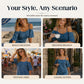 ✨ Elegante Damesjurk met Open Schouders – Luchtig Design voor Vakantie & Dagelijks Gebruik 👗