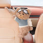 ❄️Zomerfresh 50% Korting!🧸Pluche Beer Tissuehouder voor Auto – Schattige Hangende Tissuebox voor Hoofdsteun, Stoel & Interieur