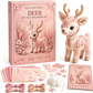 Roze doe-het-zelf vilt patchworkset