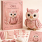 Roze doe-het-zelf vilt patchworkset