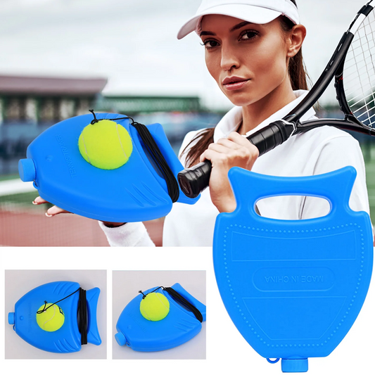 Draagbare Solo Tennis Trainer met Terugspeelnet