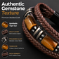 🪨 TIJDELIJKE AANBIEDING: 50% KORTING! 🧵 Gevlochten PU-leren armband voor mannen en vrouwen – tijgeroogsteen, unisex, gelaagd ontwerp ✨