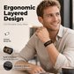 🪨 TIJDELIJKE AANBIEDING: 50% KORTING! 🧵 Gevlochten PU-leren armband voor mannen en vrouwen – tijgeroogsteen, unisex, gelaagd ontwerp ✨