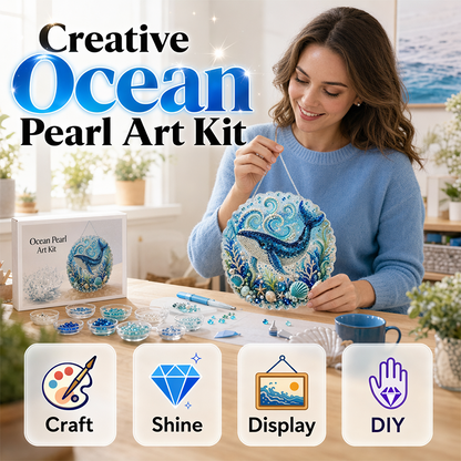 🌊 DIY Oceaanparel Schilderij – Maak Je Eigen Unieke Wanddecoratie Met Een Prachtig Zee-Thema