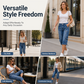 🔥 50% KORTING 👖 Dames Cargo Jeans – Comfort & Trendy Look ✨