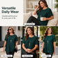 ⏳ FLASH SALE! ✨ Elastische Plooien, Blijven In Vorm | Geen Strijkijzer Nodig, Keren Terug Na Was | XL tot 5XL, Plus-size Deal | HALF PRICE 🎉