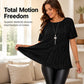 ⏳ FLASH SALE! ✨ Elastische Plooien, Blijven In Vorm | Geen Strijkijzer Nodig, Keren Terug Na Was | XL tot 5XL, Plus-size Deal | HALF PRICE 🎉