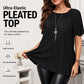 ⏳ FLASH SALE! ✨ Elastische Plooien, Blijven In Vorm | Geen Strijkijzer Nodig, Keren Terug Na Was | XL tot 5XL, Plus-size Deal | HALF PRICE 🎉