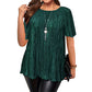 ⏳ FLASH SALE! ✨ Elastische Plooien, Blijven In Vorm | Geen Strijkijzer Nodig, Keren Terug Na Was | XL tot 5XL, Plus-size Deal | HALF PRICE 🎉