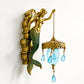 🧜‍♂️ Vintage zeemeermin wandlamp 🏘️ Geschikt voor binnen en buiten