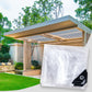 ❄️Summerfresh 50% OFF!🌧️Heavy-Duty 14 Mil Clear PVC Tarpaulin – Waterproof Outdoor Cover with Reinforced Eyelets