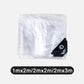 ❄️Summerfresh 50% OFF!🌧️Heavy-Duty 14 Mil Clear PVC Tarpaulin – Waterproof Outdoor Cover with Reinforced Eyelets