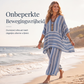 🌸Aanbieding: 50% korting💖Losvallende dames casual set met V-hals en strepen, bestaande uit 2 delen