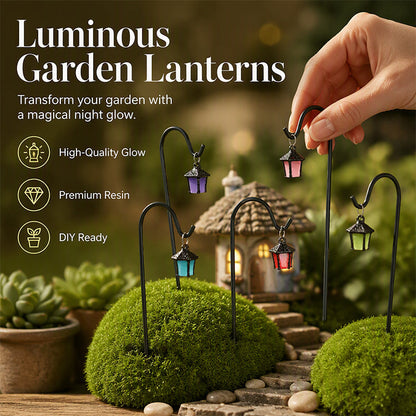 🌿 In het donker oplichtende plantenpaaltjes – 7 kleuren, hoogwaardig hars, stevige ijzeren haken – magische tuindecoratie. 🌙