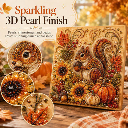 3D-parelschilderpakket voor de herfst