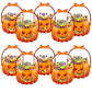 🎃 KOOP 2, KRIJG 1 GRATIS! Herbruikbare Halloween Pompoenzakjes – Stevige & Doorzichtige Cadeautasjes voor Snoep, Goodies & Feestartikelen 🕷️🍬