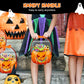 🎃 KOOP 2, KRIJG 1 GRATIS! Herbruikbare Halloween Pompoenzakjes – Stevige & Doorzichtige Cadeautasjes voor Snoep, Goodies & Feestartikelen 🕷️🍬