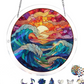🌅🧩 KOOP 2, KRIJG 1 GRATIS! Acryl Puzzel met Zonsondergang & Zee – Kleurrijke Raamdecoratie | Breng een Warme Kustsfeer in Huis ✨