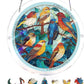 🌅🧩 KOOP 2, KRIJG 1 GRATIS! Acryl Puzzel met Zonsondergang & Zee – Kleurrijke Raamdecoratie | Breng een Warme Kustsfeer in Huis ✨