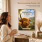 🎁🐮 VROEGE VOGELDEAL! 68% KORTING – 2027 Highland Cow Kalender | Uniek Cadeau voor Liefhebbers van Landelijke & Speelse Kunst 📅✨
