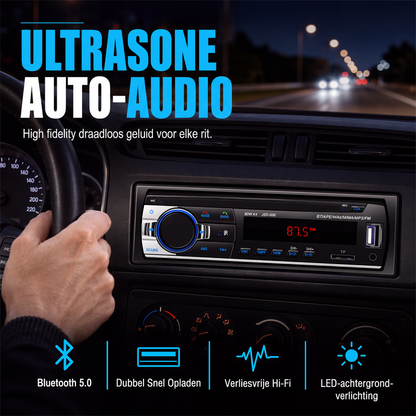 🚗 Bluetooth 5.0-autoradio met handsfree bellen