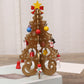🎄🔨 50% KORTING! DIY Houten Kerstboom Set – Inclusief Ornamenten & Verlichting | Zonder Gereedschap in Elkaar te Zetten | Leuk voor Kinderen ✨