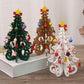 🎄🔨 50% KORTING! DIY Houten Kerstboom Set – Inclusief Ornamenten & Verlichting | Zonder Gereedschap in Elkaar te Zetten | Leuk voor Kinderen ✨