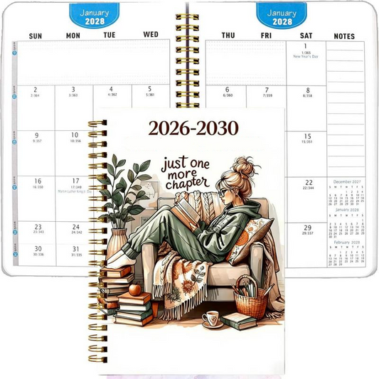 🎁 2+1 GRATIS – 5-Jarige Planner 2026–2030 | Maandplanning, Doelen & Overzicht Voor Werk, School & Dagelijks Leven