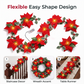 🏠 2+1 GRATIS! LED Kerstster Slinger Met Warme Verlichting – Sfeervolle Gloed voor Kerst, Perfect voor Raam, Deur en Kerstboom ✨🎄