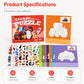 🎉 60% KORTING! ✨ Kinderen Geometrisch Sticker Activiteitenboek – Leuk Vormen Matchen & Creatief Sticker Spelen | Schermvrije Activiteit voor Kinderen | Geweldig voor Reizen, Thuis & Leren