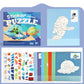 🎉 60% KORTING! ✨ Kinderen Geometrisch Sticker Activiteitenboek – Leuk Vormen Matchen & Creatief Sticker Spelen | Schermvrije Activiteit voor Kinderen | Geweldig voor Reizen, Thuis & Leren