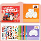 🎉 60% KORTING! ✨ Kinderen Geometrisch Sticker Activiteitenboek – Leuk Vormen Matchen & Creatief Sticker Spelen | Schermvrije Activiteit voor Kinderen | Geweldig voor Reizen, Thuis & Leren