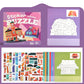 🎉 60% KORTING! ✨ Kinderen Geometrisch Sticker Activiteitenboek – Leuk Vormen Matchen & Creatief Sticker Spelen | Schermvrije Activiteit voor Kinderen | Geweldig voor Reizen, Thuis & Leren