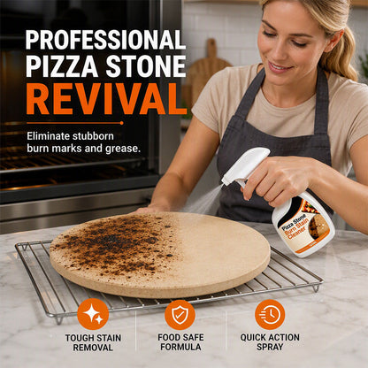 🍕✨ KOOP 2, KRIJG 1 GRATIS – Krachtige Pizzasteen-Reinigingsspray | Voor Vet, Aangekoekte Vlekken & Etensresten