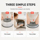 🍲✨ KOOP 1, KRIJG 1 GRATIS – 2-in-1 Opvouwbare Spatdeksel Voor Magnetron | Spatvrij Opwarmen & Ruimtebesparend