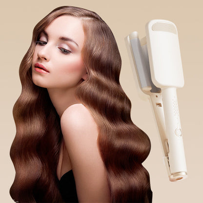 🌸 TIJDELIJK 50% KORTING! ✨ 32 mm Golvende Krultang - Grote Veerkrachtige Krullen, 4 Verstelbare Warmtestanden & Negatieve Ionenverzorging - Salonkwaliteit Styling Thuis 💇‍♀️