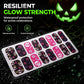 ❄️Zomerfresh 50% Korting!🎃Lichtgevende Halloween-Nagelwraps – 11 griezelige ontwerpen