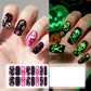 ❄️Zomerfresh 50% Korting!🎃Lichtgevende Halloween-Nagelwraps – 11 griezelige ontwerpen