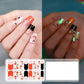 ❄️Zomerfresh 50% Korting!🎃Lichtgevende Halloween-Nagelwraps – 11 griezelige ontwerpen
