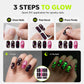 ❄️Zomerfresh 50% Korting!🎃Lichtgevende Halloween-Nagelwraps – 11 griezelige ontwerpen